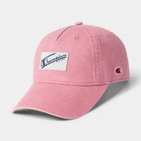 Champion Adult Pigment-Washed Twill Baseball Hat - Cosmic Pink image {3}