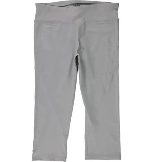 Reebok Womens Capri Seamed Compression Athletic Pants image {3}