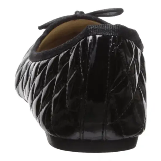 Alpine Swiss Womens Patent Leather Aster Slip On Ballet Flats image {4}