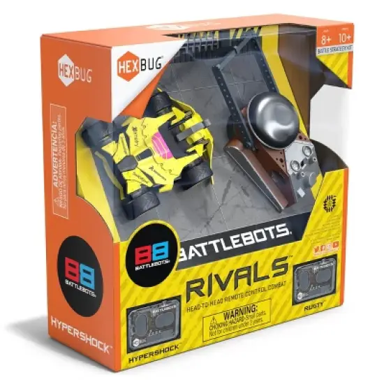 HEXBUG BATTLEBOTS Rivals 6.0 (Rusty / Hypershock) image {7}