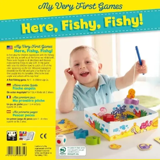 HABA My Very First Games - Here Fishy Fishy! Magnetic Fishing Game (Made in Germany) image {10}
