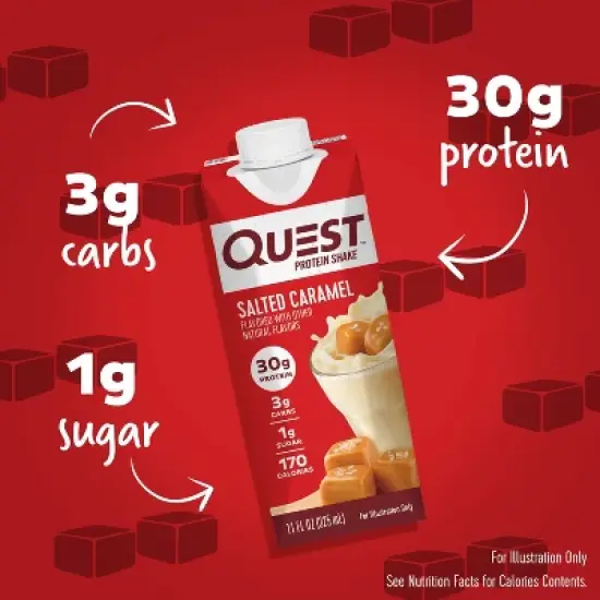Quest Nutrition Ready To Drink Protein Shake &ndash; Salted Caramel image {5}