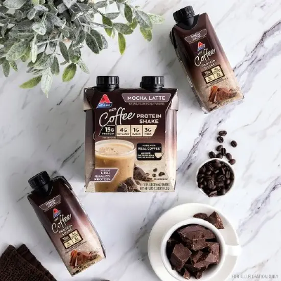 Atkins RTD Iced Coffee Shake - Mocha Latte image {2}