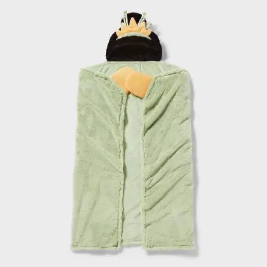 Princess Tiana Kids' Hooded Blanket - The Disney Collection by Pillowfort&trade; image {3}