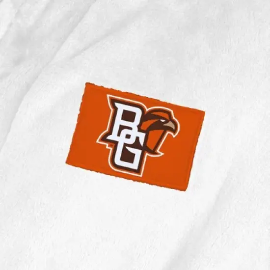 NCAA Bowling Green Falcons White Out Silk Touch Robe Small/Medium image {3}