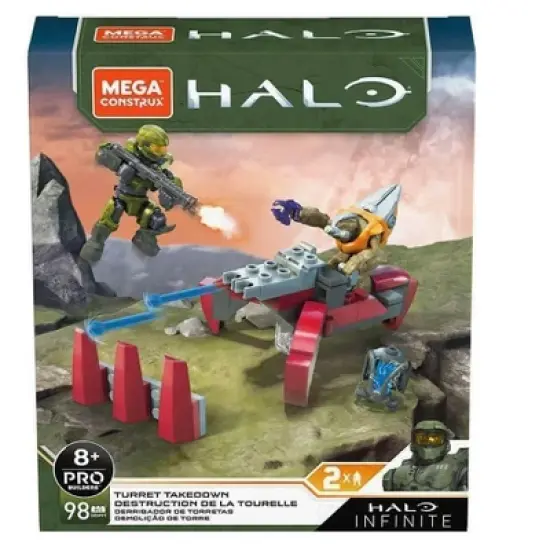 Mattel HALO Mega Construx Building Set | Turret Takedown image {1}