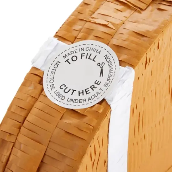 Blue Panda Small Football Pinata for Sports Birthday Party Decorations, 16.5 x 2.9 x 10.6 In image {6}