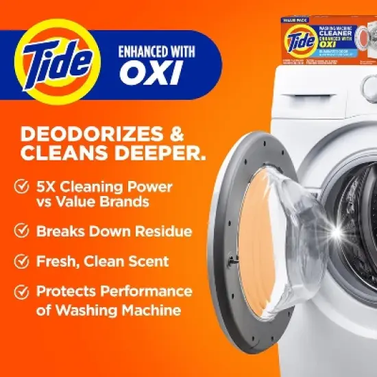Tide Washing Machine Cleaner - 6ct image {2}