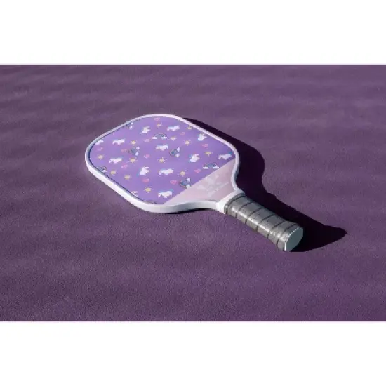 Dink N' Dilly 15'' That Magic Spark Single Paddle Oval Shape Pickleball Paddle image {5}
