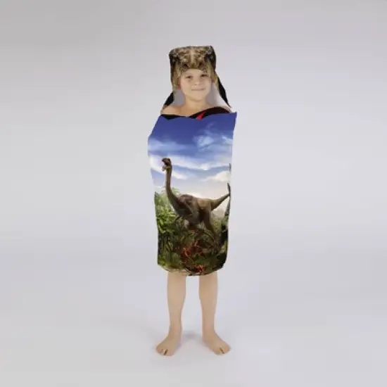 Jurassic World Kids' Hooded Towel image {1}