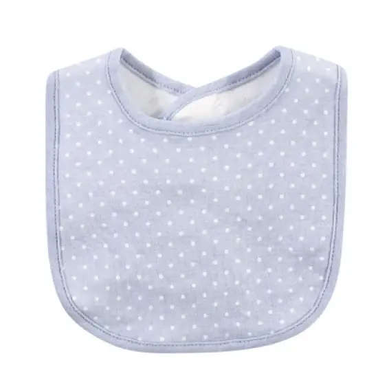 Hudson Baby Infant Girl Cotton Bibs, Enchanted Forest, One Size image {1}