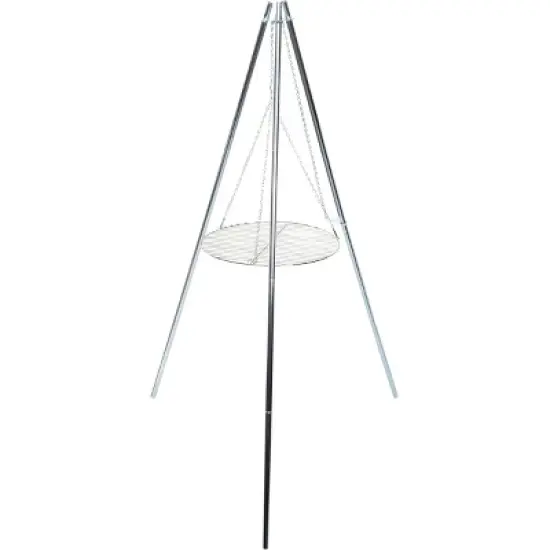 Coghlan's Tri-Pod Grill and Lantern Holder, Adjustable Height, Campfire Cookouts image {1}