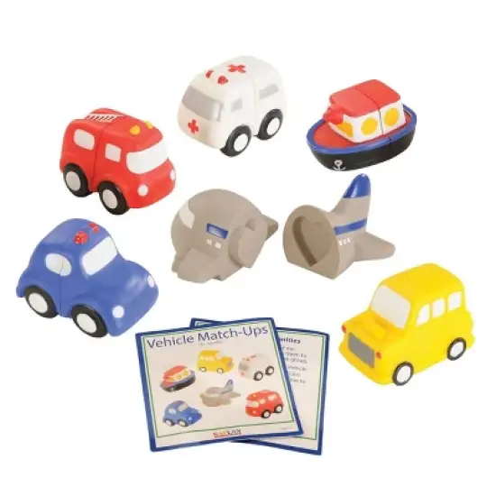 Kaplan Early Learning Toddler Vehicle Match-Ups - Set of 6 image {16}