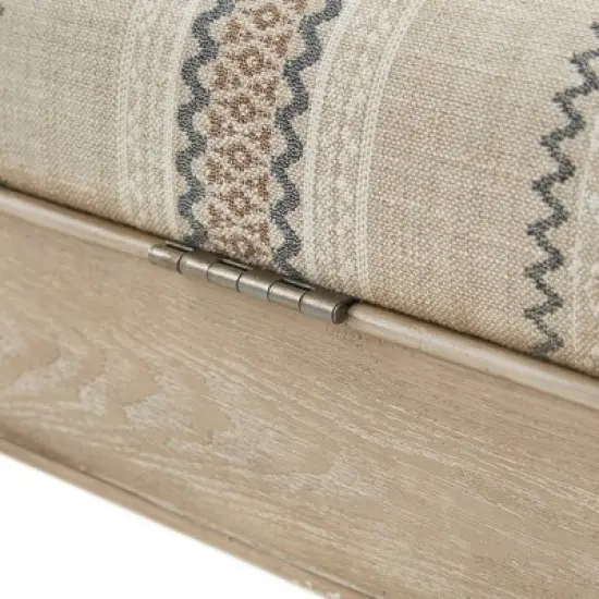 Harstrom Storage Bench Beige - Martha Stewart image {5}