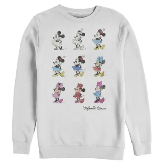 Men's Mickey & Friends Mickey & Friends Minnie Mouse Evolution Sweatshirt image {2}