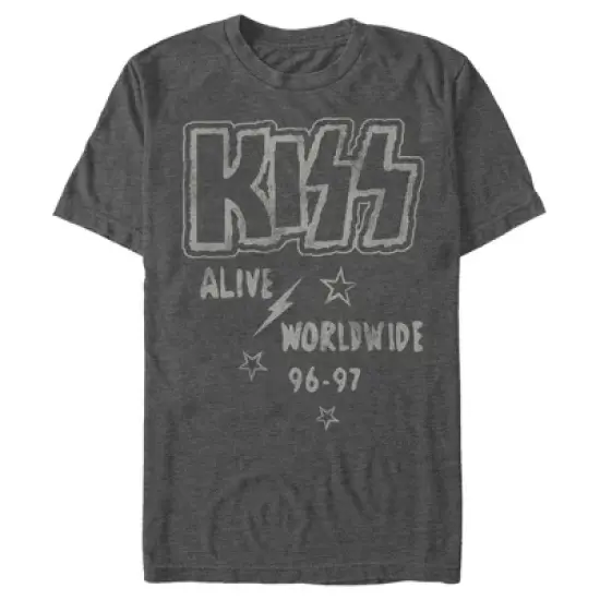 Men's KISS Alive Worldwide T-Shirt image {4}