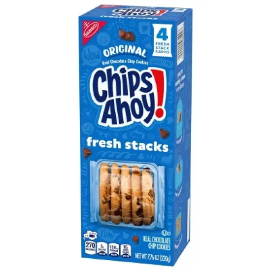 Chips Ahoy! Fresh Stacks Cookies - 7.76oz image {9}