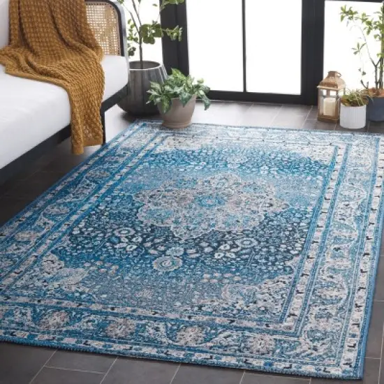 Barbados 500 BAR558 Power Loomed Indoor and Outdoor Rug - Safavieh image {2}