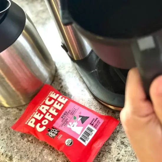 Peace Coffee Peru Single Origin Medium Roast Ground Coffee - 2.5oz image {2}