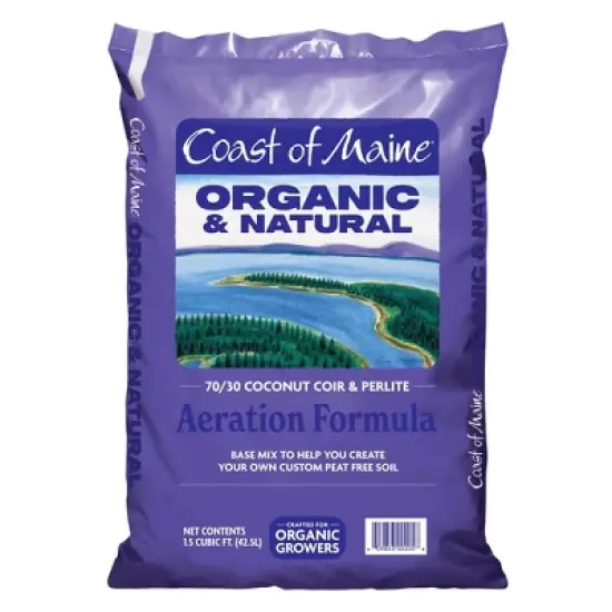 Coast of Maine Organic and Natural Aeration Formula Base Mix for Custom Soil, 1.5 cu ft image {2}