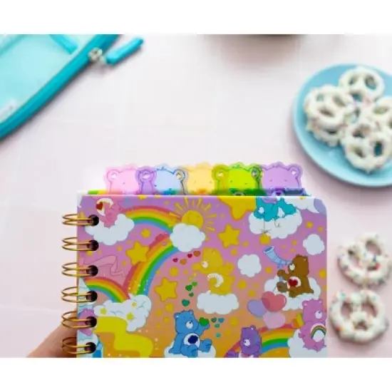 Silver Buffalo Care Bears Rainbows 5-Tab Spiral Notebook With 75 Sheets image {7}