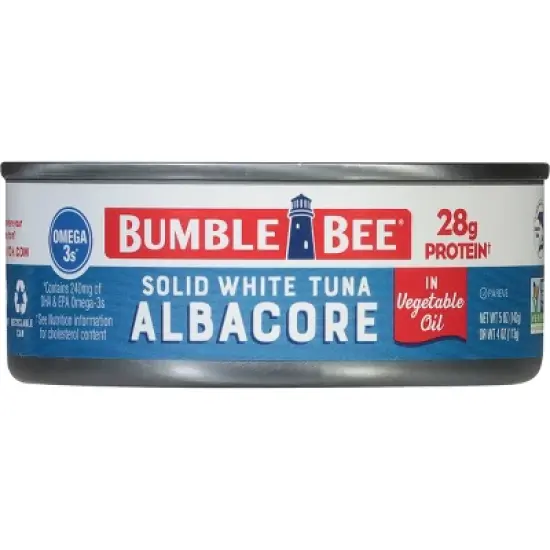 Bumble Bee Solid White Albacore Tuna in Vegetable Oil - 5oz image {10}