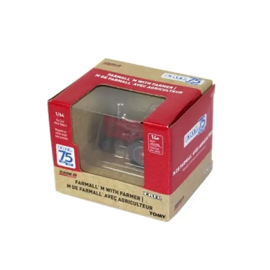 1/64 Limited Edition IH Farmall "M" with Man, ERTL 75th Anniversary, One Time Production 44205 image {1}