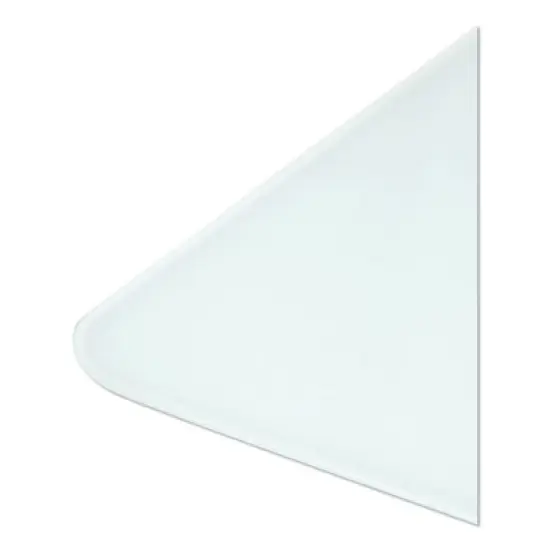 U Brands Cubicle Glass Dry Erase Board, 20 x 16, White Surface image {2}