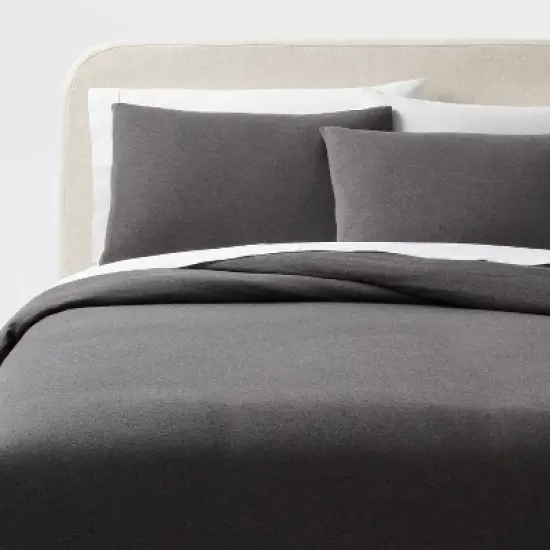 Jersey Duvet and Sham Set - Threshold&trade; image {1}