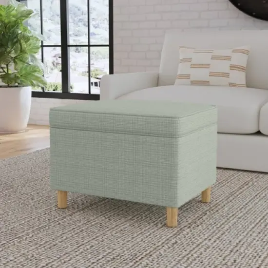 24" Dinah Storage Ottoman - HomePop image {15}
