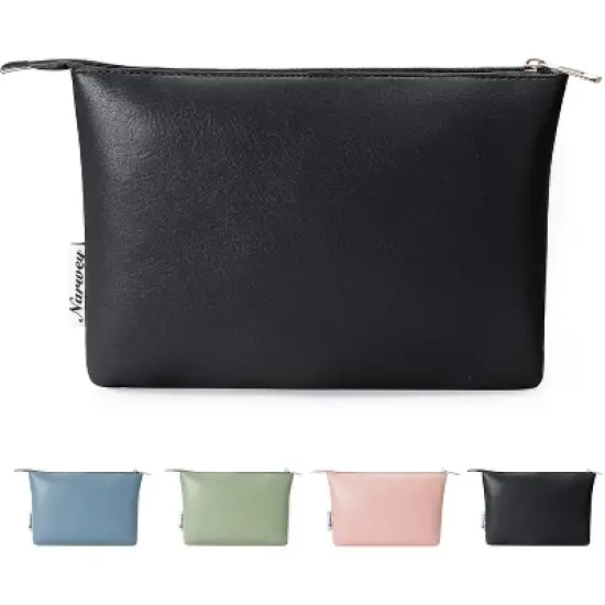 Narwey Small Makeup bag for Purse, Small Makeup Pouch image {3}