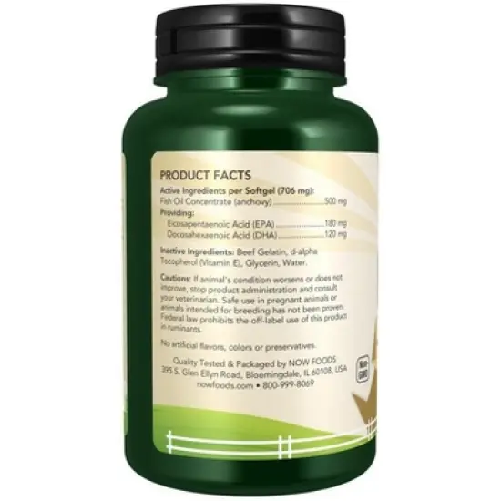 Pets-Omega-3 Mini Gels-For Dogs & Cats by Now Foods  -  150 Softgel image {2}