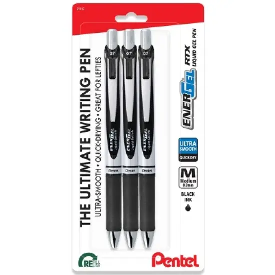 Pentel EnerGel 3pk Gel Pen image {8}
