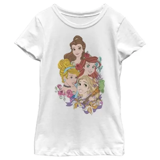 Girl's Disney Artistic Portrait T-Shirt image {3}