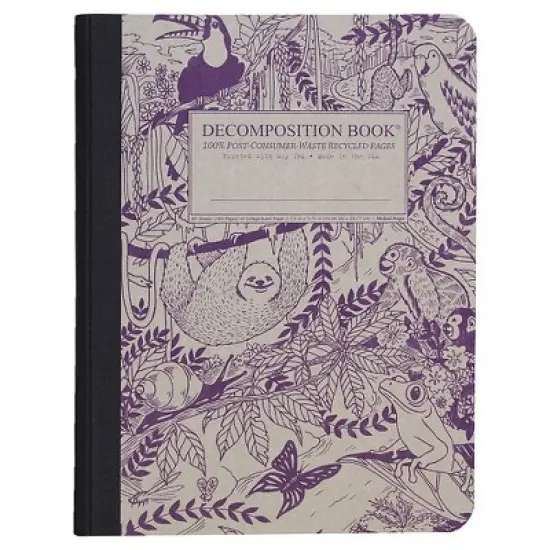 Decomposition Book 80pg College Ruled Composition Notebook (Designs May Vary): Multicolor, Flexible Cover, 7.5 x 9.75 Inches image {3}