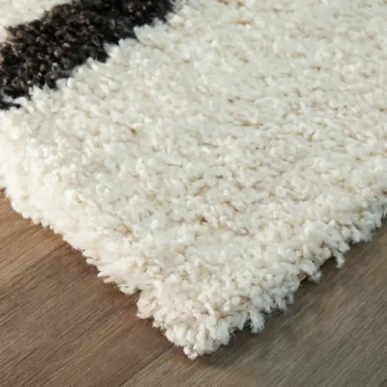 Balta Rugs 5'3"x7' Crenshaw Abstract Kids' Rug Cream: Fade & Stain-Resistant, High Pile, OEKO-TEX Certified, Pet Friendly image {3}