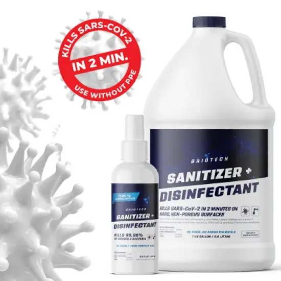 Briotech Sanitizer + Disinfectant image {6}