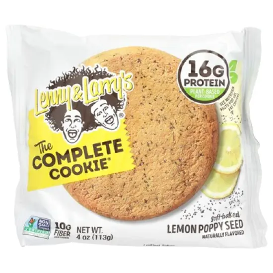 Lenny & Larry's The Complete Cookie&reg;, Lemon Poppy Seed, 12 Cookies, 4 oz (113 g) Each image {2}