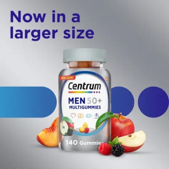 Centrum Men's 50+ Multivitamin Gummies - 140ct image {5}