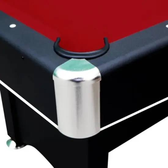 Hathaway Spartan 6' Pool Table with Table Tennis Conversion Top - Black image {9}