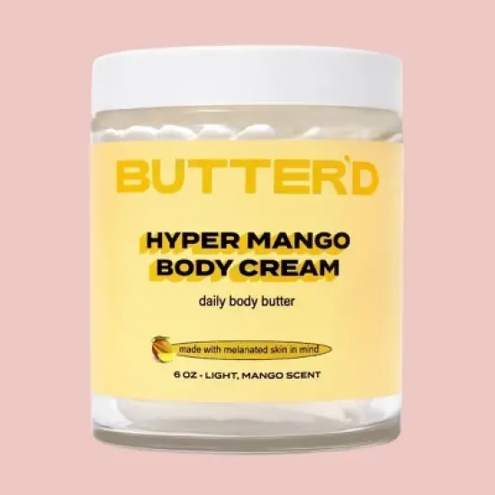 Butter'd Hyper Mango Body Cream image {3}