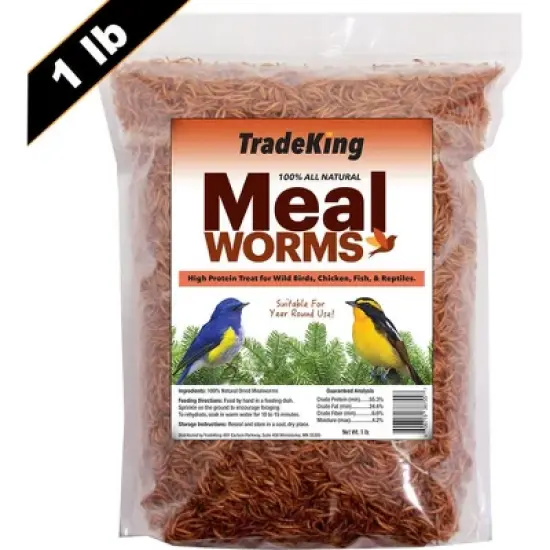 Tradeking Dried Mealworms image {1}