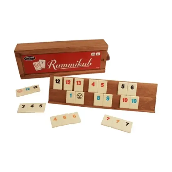 Front Porch Classics Rummikub Game: Problem Solving Board Game for 2-4 Players, Includes Storage Box & Instructions image {2}