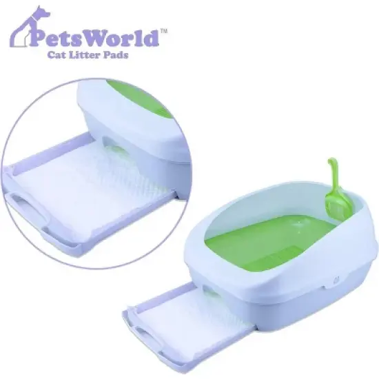 PetsWorld Breeze Compatible Cat Litter Pads image {4}
