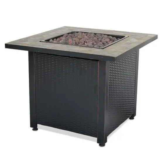 Endless Summer 30,000 BTU LP Gas Outdoor Fire Table with Lava Rock image {6}