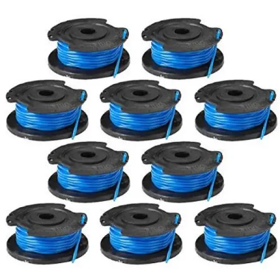 Weed Eater 20V String Trimmer 10 Pack .065 Spool # 966709701-10PK image {1}