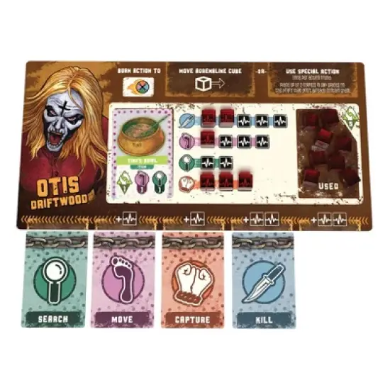 Trick Or Treat Studios Rob Zombie's House of 1000 Corpses Board Game image {3}