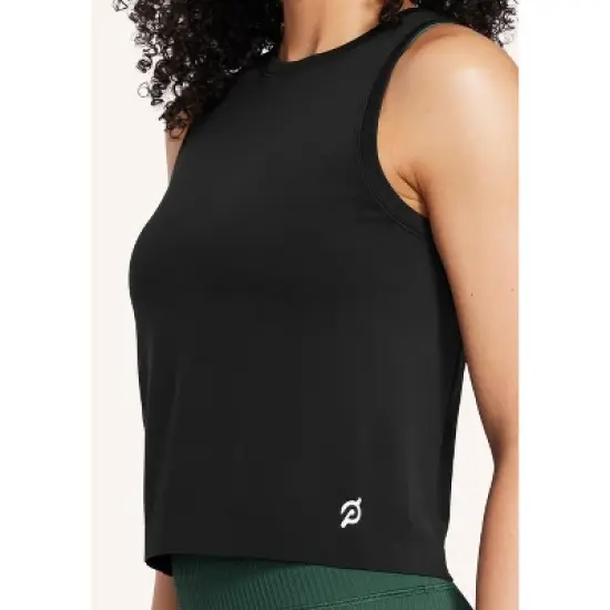 Peloton Women's Seamless Muscle Tank, Black image {3}