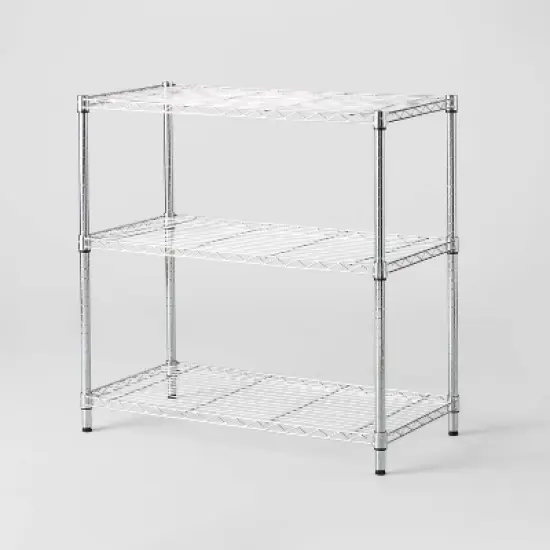 3 Tier Wide Wire Shelving - Brightroom&trade; image {4}