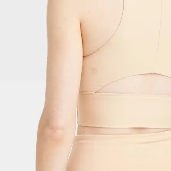 Women's Light Support Brushed Sculpt High-Neck Sports Bra - All in Motion&trade; image {4}